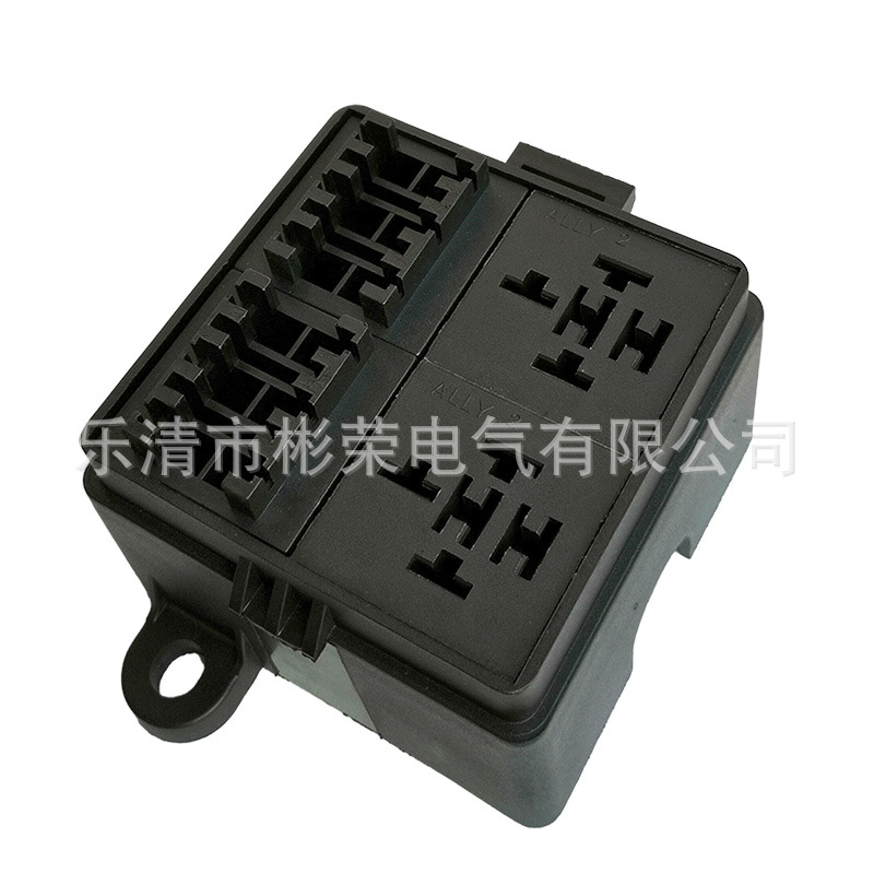 40A汽车继电器12V 24V房车游艇改装保险盒relay fuse box