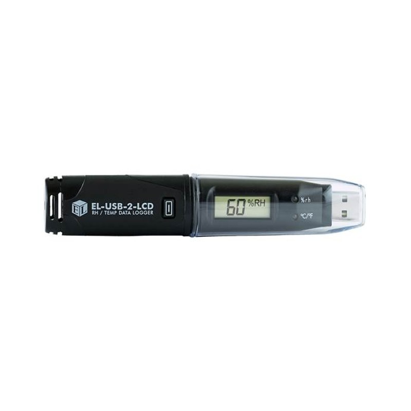 Lascar EL-USB-2-LCD 温湿度记录仪 -35°C 到 +80°C便携式
