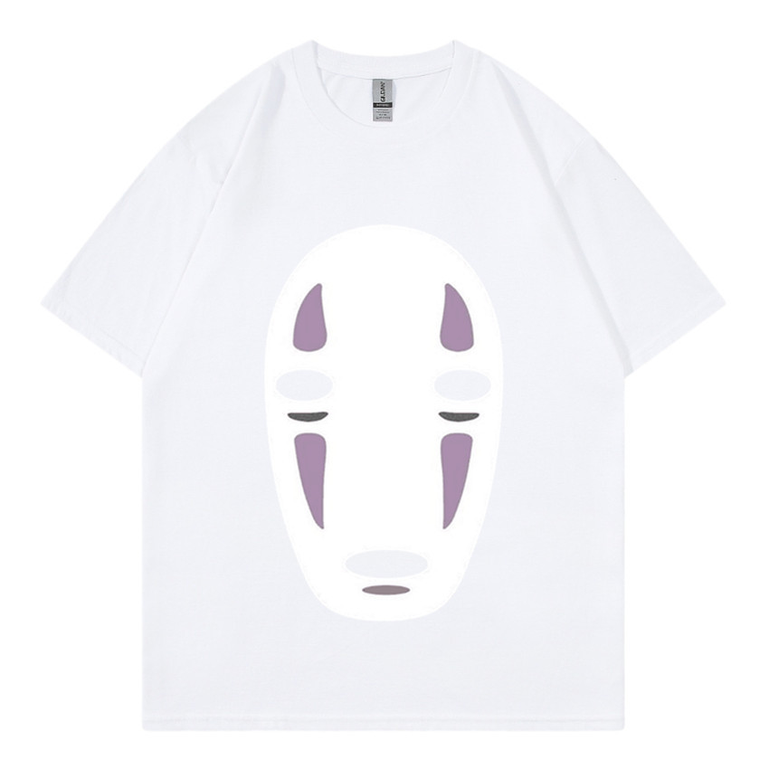 Primavera/Estate Nuova T-shirt da uomo senza volto Sciolto Coal Ball Lettera Manica corta Unisex Manica corta da uomo T_voghion.com