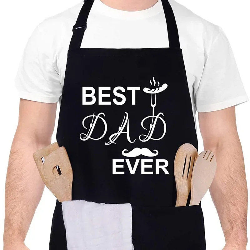Cooking Aprons Kitchen and drinking utensils Best Mom Dad Ever Apron Best Mom And Dad Father's Day Mother's Day Holiday Birthday Gift