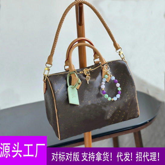 Trendy Bag Lujia Speedy 30 Boho Handbag Presbyopic Pillow Bag Boston Crossbody Handbag Ready for Sale