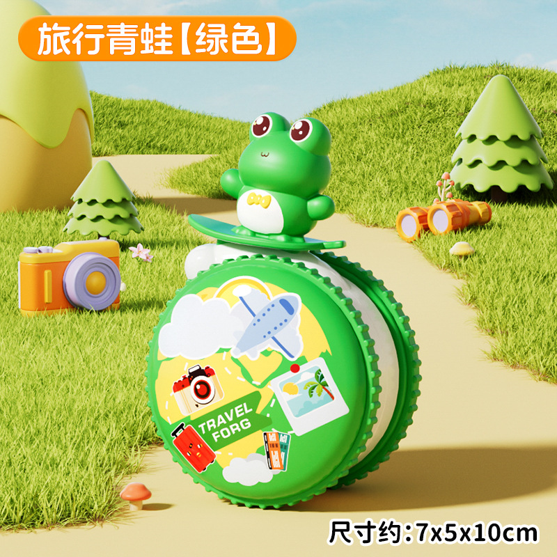 HC-175 travel frog surfing power tumbler [green]]