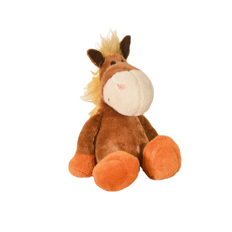 Lindo pony juguete de peluche grab máquina muñeca 8 pulgadas puesto muñeca boda niños muñeca actividad regalo al por mayor