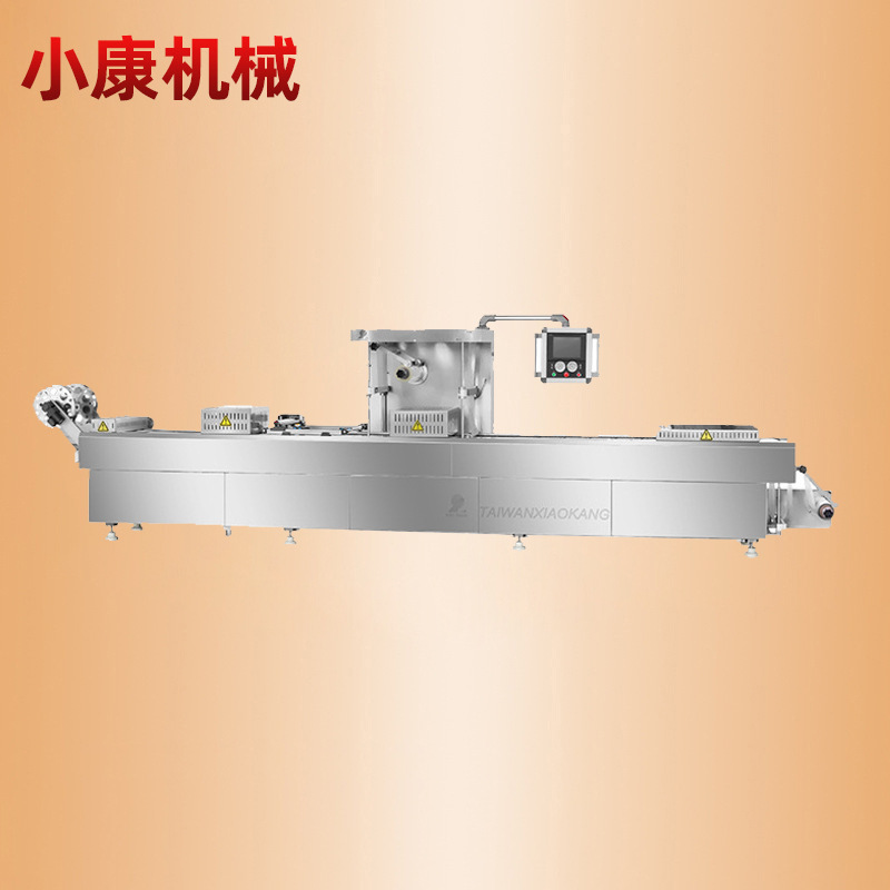 拉伸膜真空包装机 全自动连续拉伸真空包装机 食品用真空封口设备