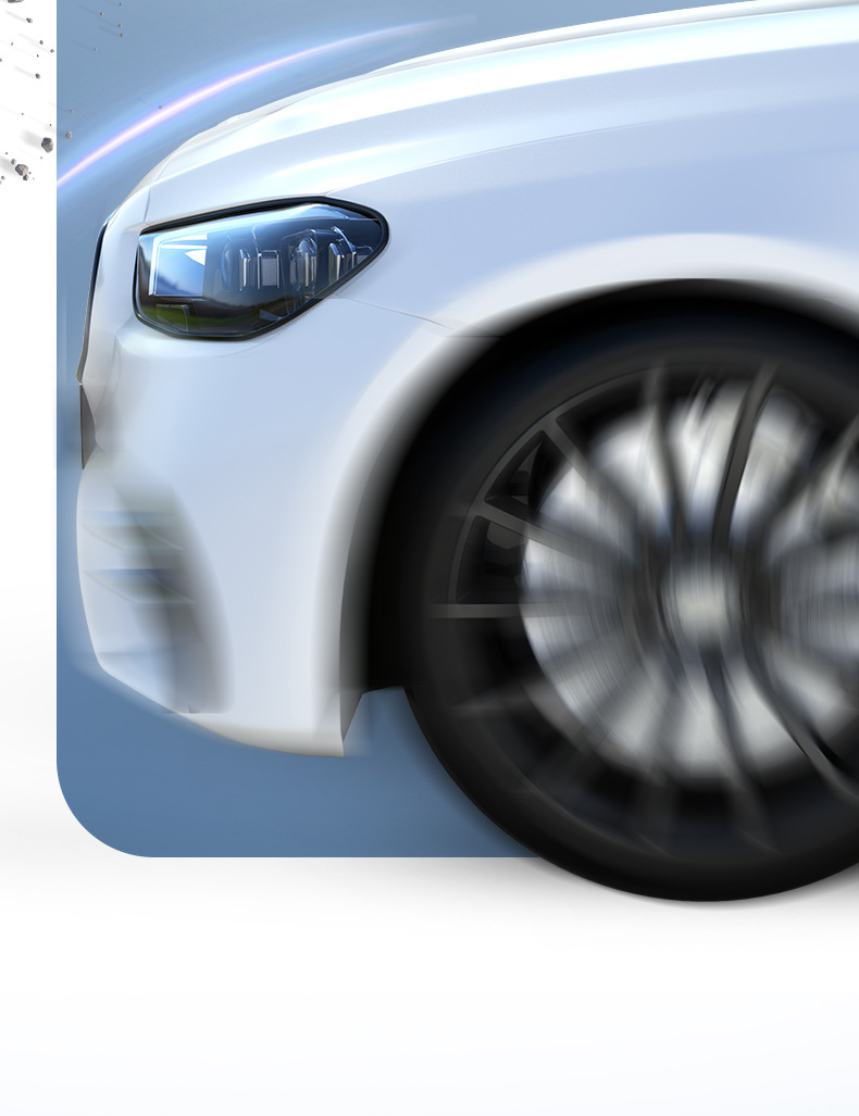 Suitable for Car Blackened Light Film Mercedes-Benz Tpu Light-Controlled Headlight Taillight Film Translucent Black Warrior Color Changing Film Cla/C