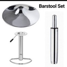 周铁艺工厂喇叭盘底盘385mm410mm450mm500mm550mm酒吧椅配件