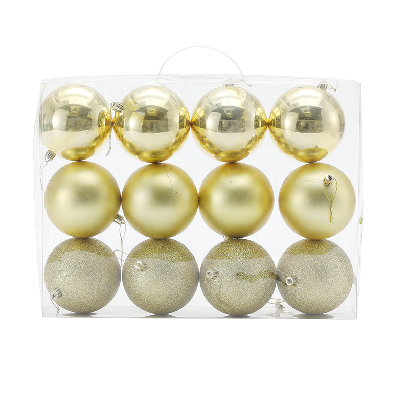 Navidad brillante colgante colgante bola colgante árbol de Navidad decoración colgante galvanizado Navidad decoración de Año Nuevo accesorios diy image 7