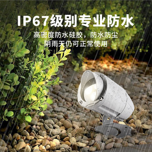 Customized Outdoor Led Floodlights, Waterproof Projection Lights, Lawn Park Landscape Garden Courtyard Exterior Wall Strong Light