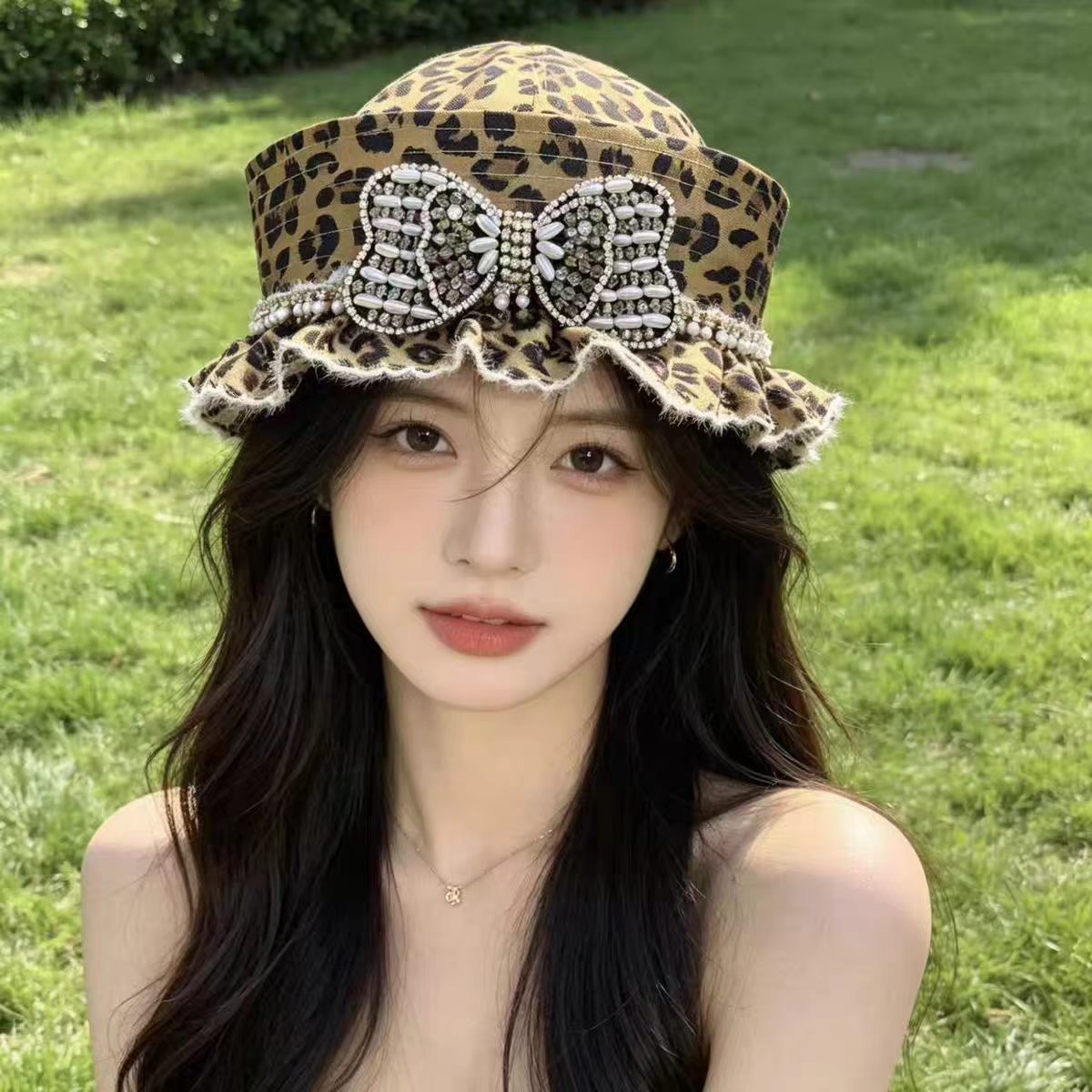 레트로 네이비 베레모