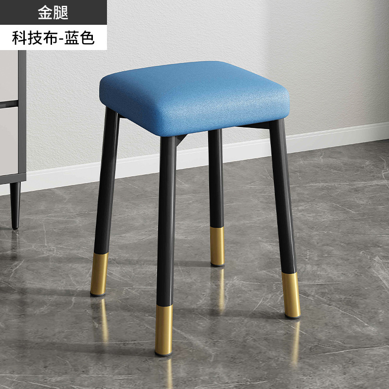 Taburetes sala de estar casera taburetes taburetes de comedor taburetes metálicos taburetes de comedor modernos taburetes de comedor simple taburetes de asiento