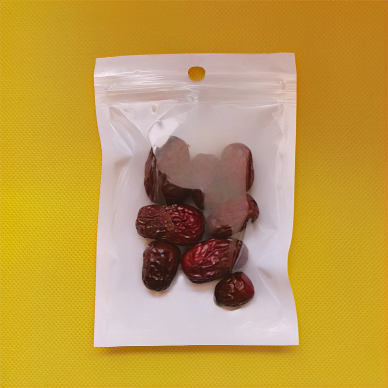 8*14CM圆孔珠光袋珠光阴阳自封袋U盘包装袋 苹果外壳包装装自封袋