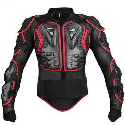 Motorcycle Safety Supplies – clothing cross-country motorcycle racing clothing - black-red-s