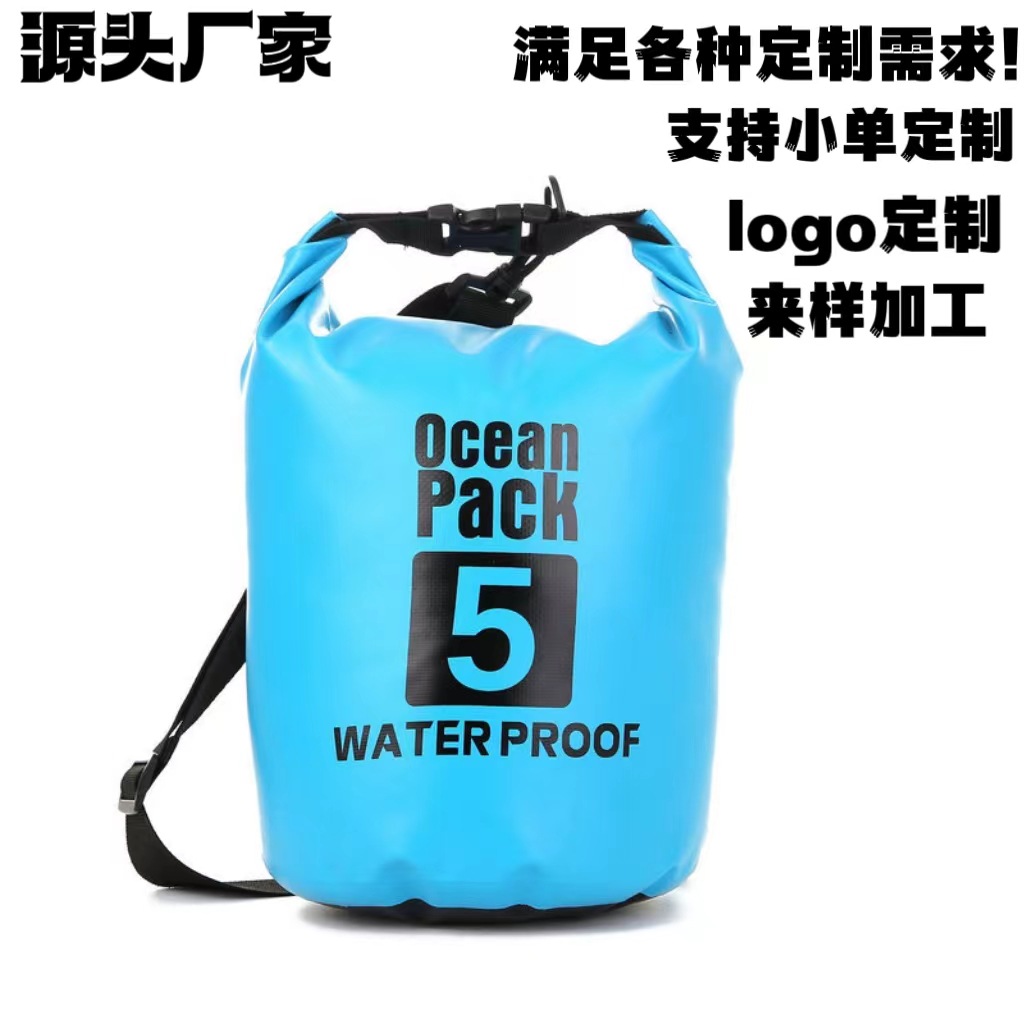 Waterproof swimming bag for swimming