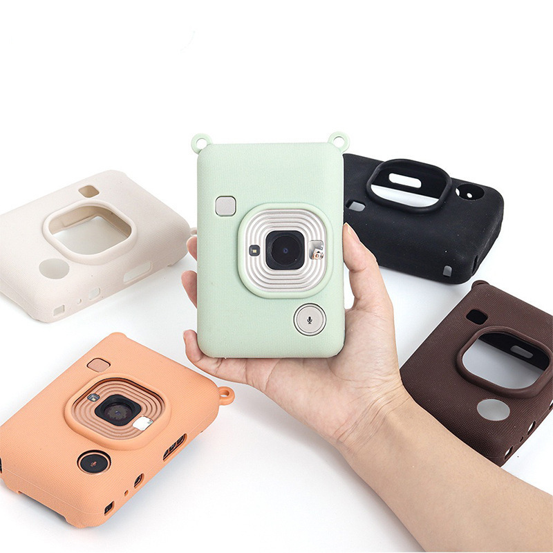 Suitable for Polaroid Mini Liplay Protective Case, Solid Color Mini Camera Silicone Case, Anti-Scratch Soft Shell Wholesale
