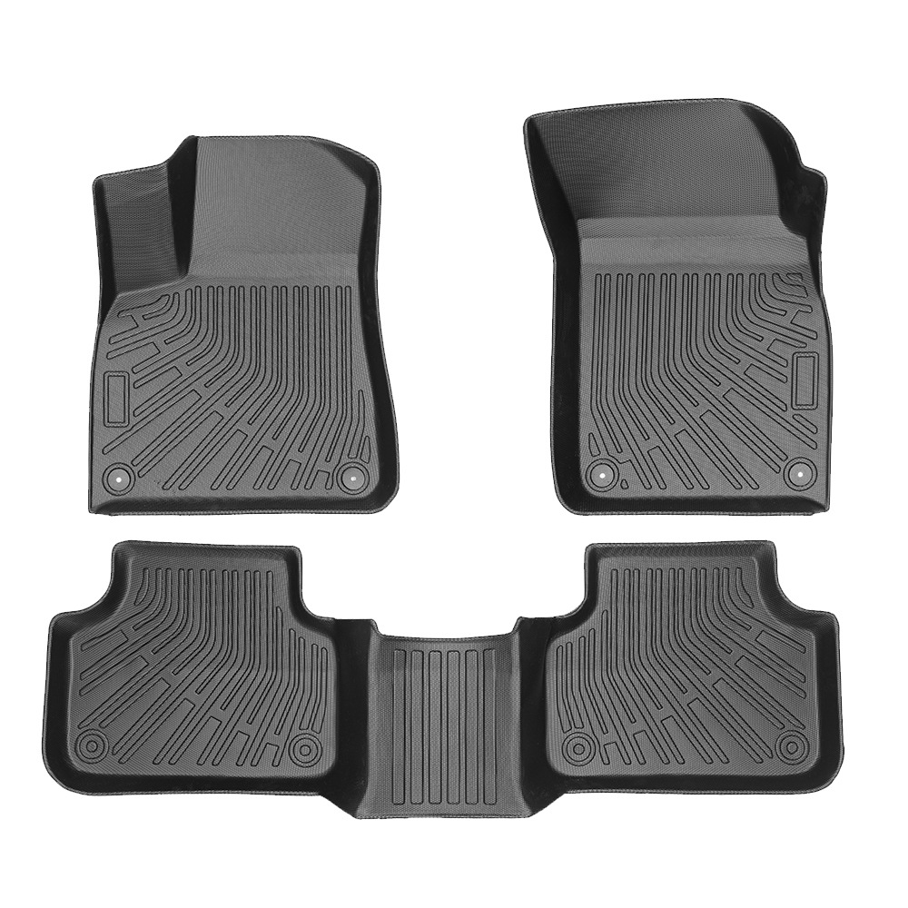 Aplicable a Audi Q7 2017 - 2025 3D todo el tiempo TPE almohadilla de pie almohadilla de respaldo