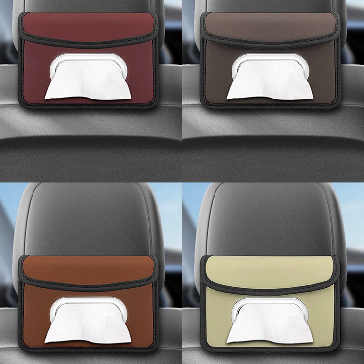 Автомобильная многофункциональная коробка для бумажных полотенец с магнитной всасывающей конструкцией для смены бумаги удобнее