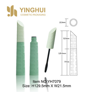 Fresh Light Green Eyelash Tube Chic Texture, Injection Molding, Bottle Blow Molding, Eyelash Brush Head, Cosmetic Packaging Materials