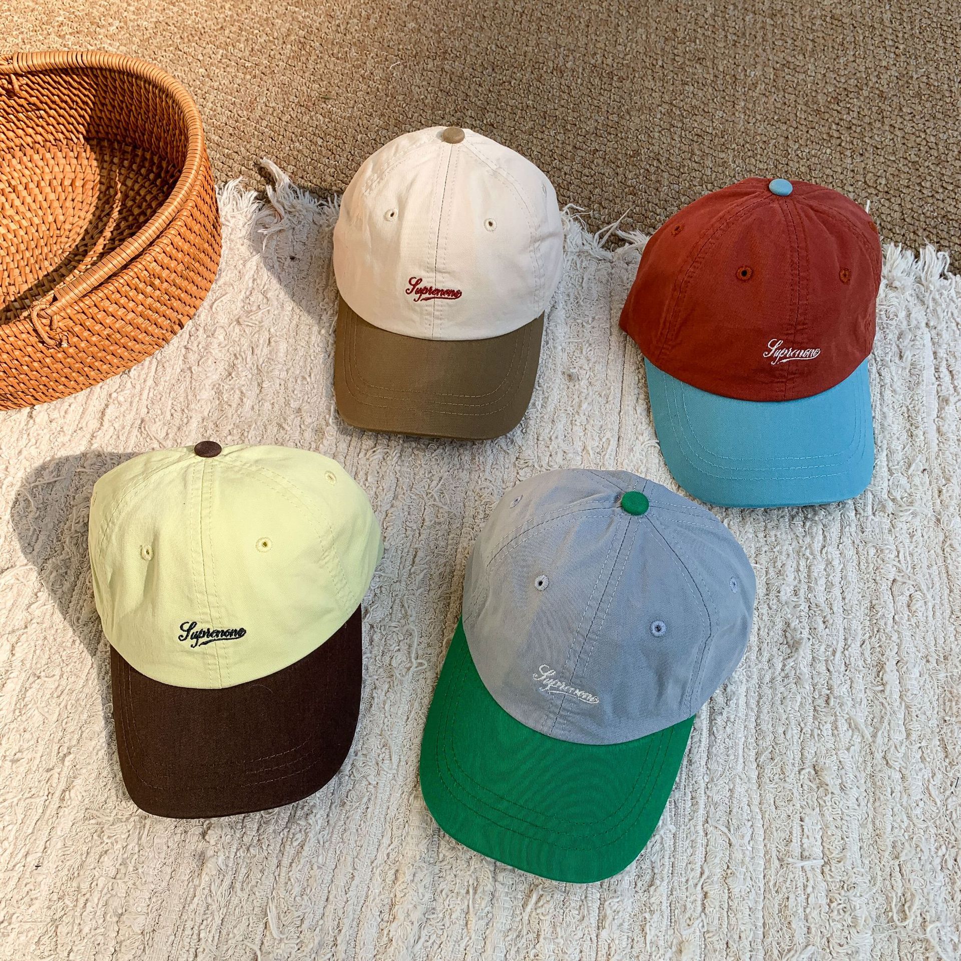 Sugar Pear ropa infantil sombrero de niña primavera 2025 nuevo estilo extranjero béisbol infantil sombrero de boca de pato sombrero de bebé niñas sombrero