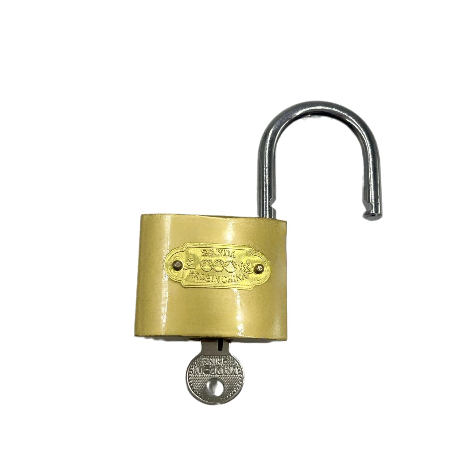 Замок-padlock, поддельный медный замок, дверной замок, бытовой замок, замок общежития, передний и задний слот ключ, универсальная одноступенчатая разблокировка, мультиключ