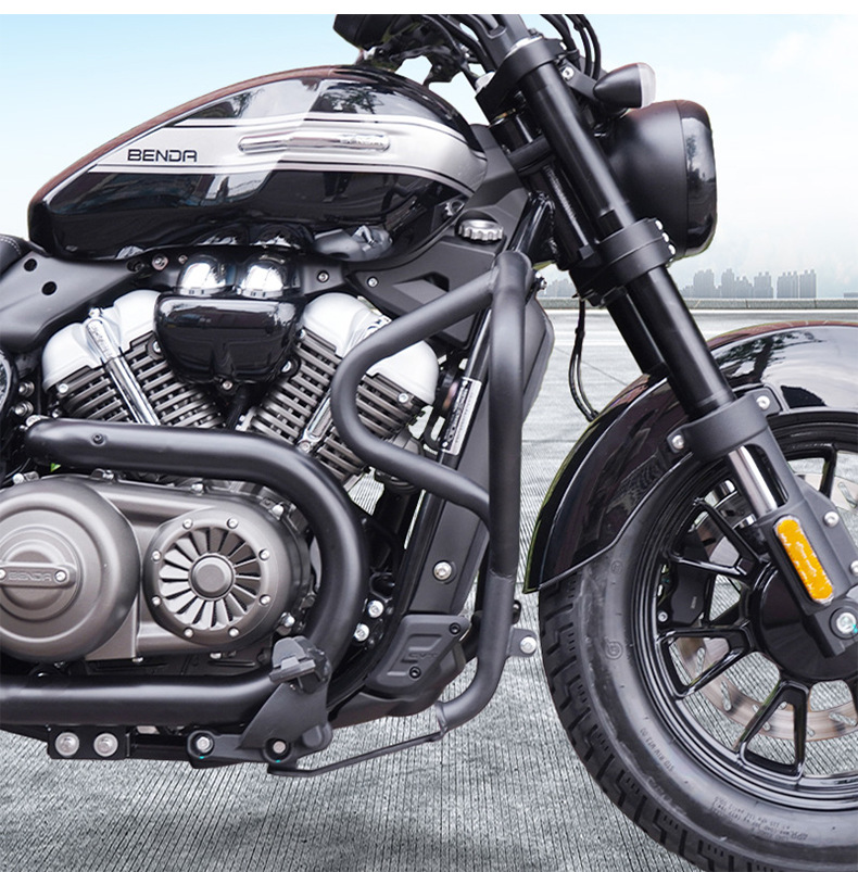 Suitable for Benda Graystone 250Cvt Bumper Anti-Collision and Anti-Fall Bumper Motorcycle Front Bumper Competition Bumper Modification