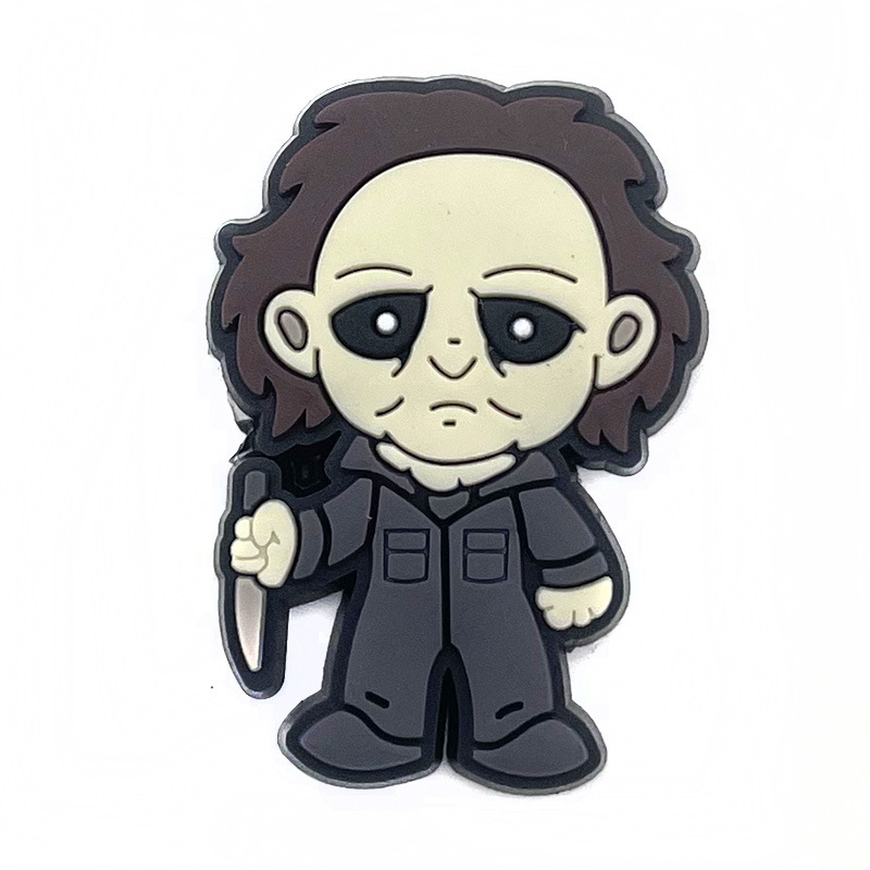 Nuevos zapatos de Halloween zapatos de flores hebilla Croc zapatos de jardín hebilla decorativa