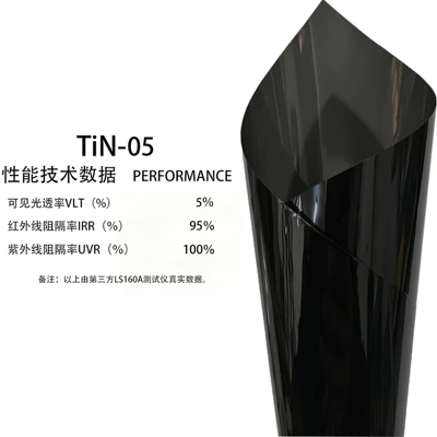 front windshield film, glass film, Automotive Film - 152m1m-tin-05