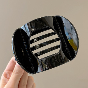 Gran arco clip de cabello de alta sensación clip de boca de pato nuevo clip de cabeza de mujer temperamento clip de tiburón clip de cabello