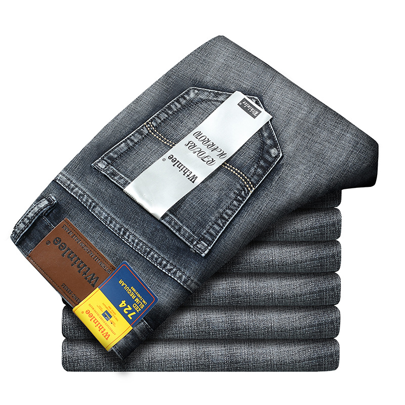 Elastic jeans