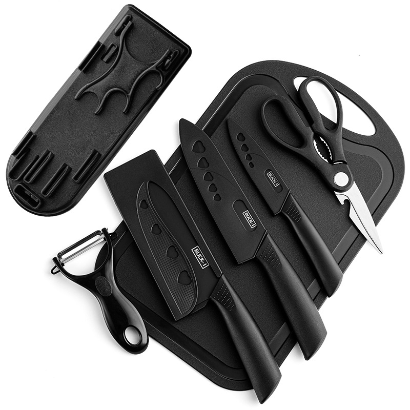 Cuchillo de cocina de acero inoxidable para cortar carne, cortar verduras, cortar frutas, conjunto completo de cuchillos de regalo en línea al por mayor un producto