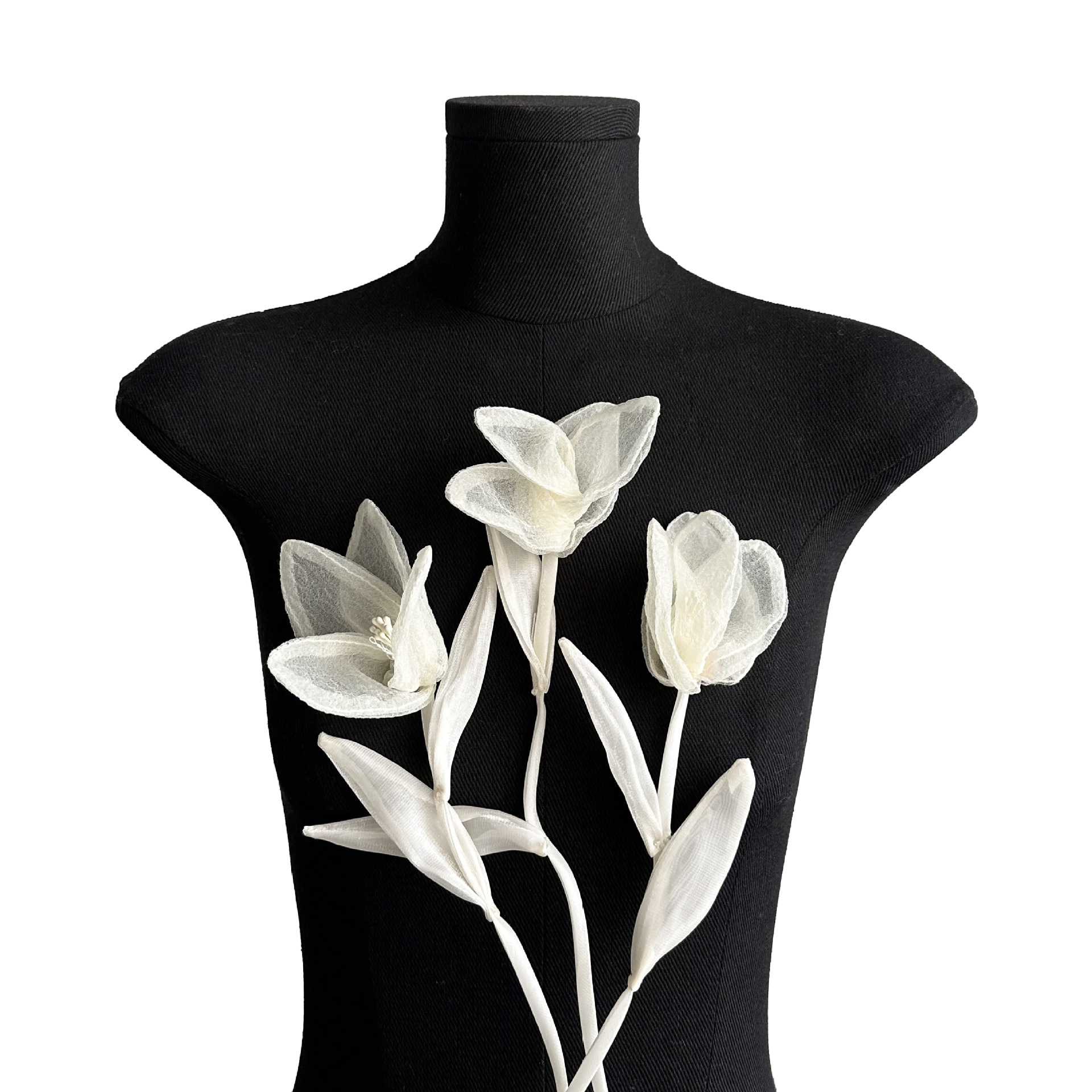 Nueva moda y sencilla decoración de flores de lirio coreano vestido de vestir decoración de boda accesorios de bricolaje al por mayor