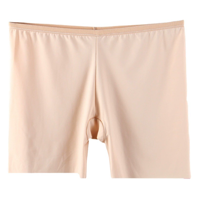 Женские летние кружевные брюки можно носить внутри и снаружи Ice Silk, трехточечные страховые брюки, Бесшовные тонкие леггинсы