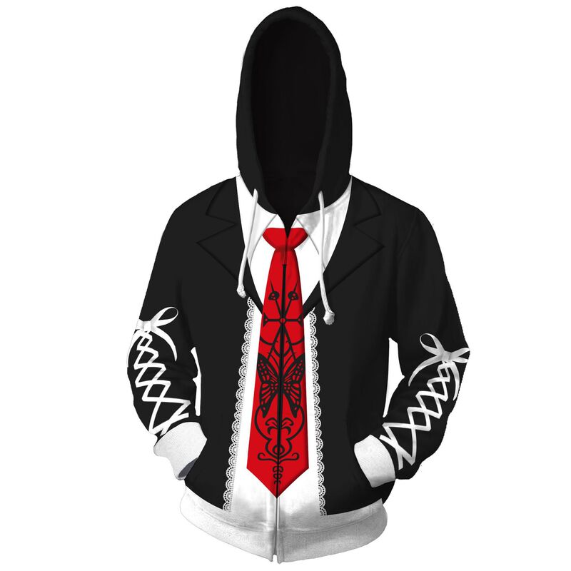 2021 New Model Danganronpa Black and White Bear Anime 3D Hoodie Cosplay Hooded Sweatshirt 2021 New Model Danganronpa Black and White Bear Anime 3D Hoodie Cosplay Hooded Sweatshirt