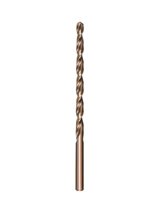 250mm High Cobalt-Containing Cobalt-Containing Stainless Steel Straight Handle Twist Drill Bit Extended Drill Parabolic Deep Hole Drill Bit 3-16