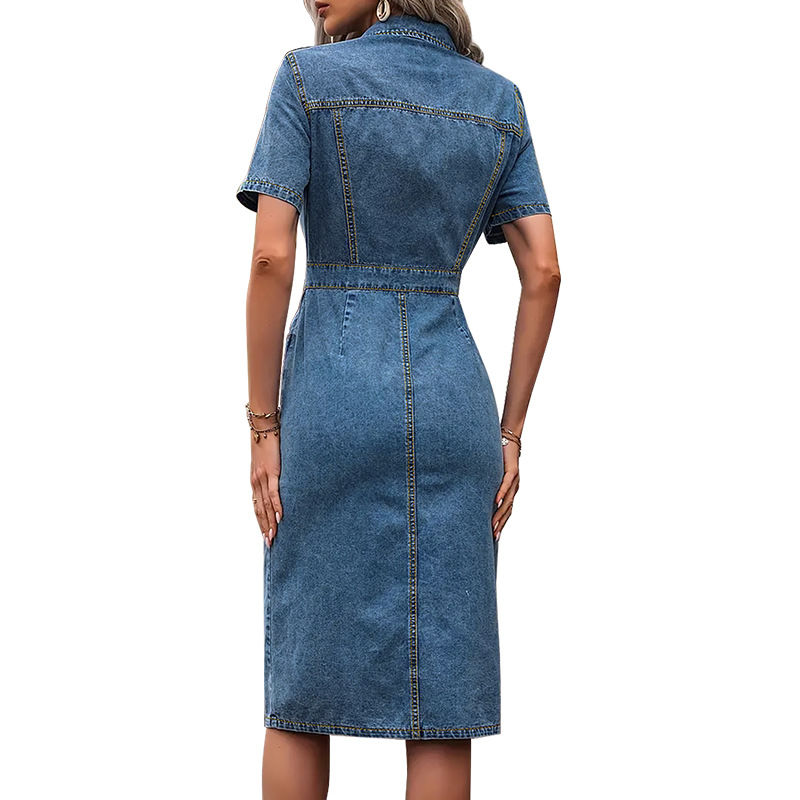 plus Size Women's Slimming Fashion Dress 218728 Cross Border Independent Website Direct Sales Summer Collection_ecoleips.com