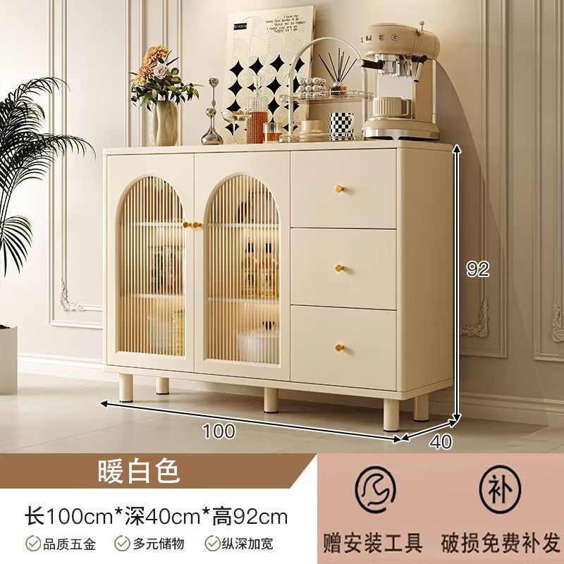 餐边柜靠墙一体储物柜客厅备餐柜斗柜多层收纳置物柜家用厨房橱柜|undefined