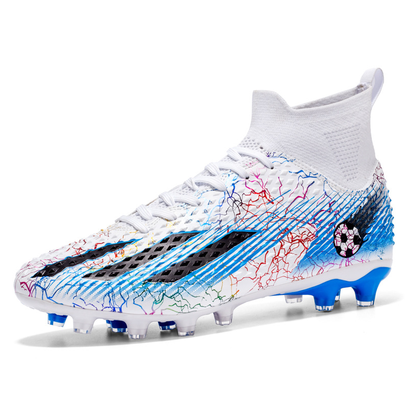 Zapatos de fútbol de alta calidad transfronterizos zapatos de entrenamiento de juego de clavos rotos para hombres y mujeres adultos Football Shoes adolescentes