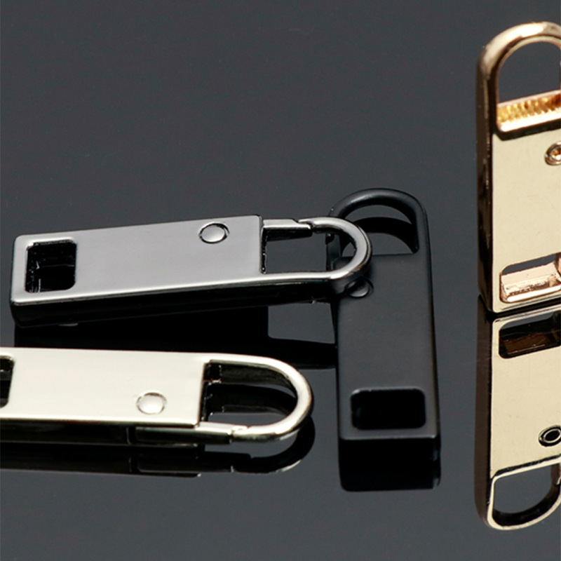 Clothes Replacement Metal Detachable Zipper Accessories Universal Zipper Hanging Pendant Decorative Backpack Pull Lock
