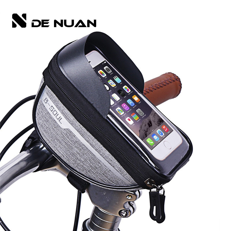 Bicycle Front Beam Bag, Mountain Bike Mobile Phone Storage Bag, Bicycle Front Hanging Bag, Waterproof Hanging Bag, Cycling Equipment Accessories