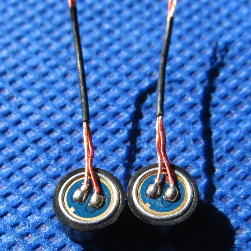 2.4G无线领夹麦克风用全指向抗干扰焊35mm屏蔽线6027咪头电容咪芯