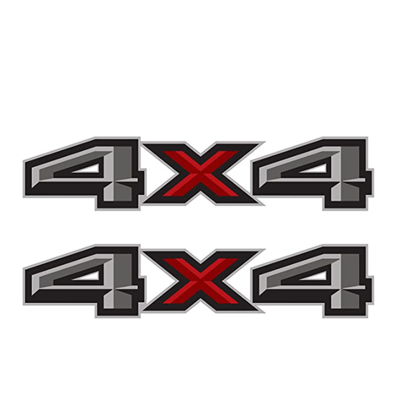 4x4 fuera de carretera coche pegatinas FX4 camioneta cola pegatinas decorativas pegatinas reflectante película cuerpo guirnalda personalización