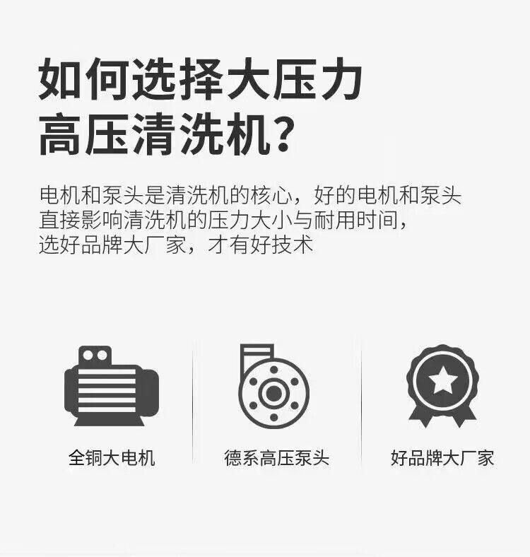 Black Cat Fully Automatic High-Pressure Car Washing Machine, High-Power 220V Household Cleaning Machine, Powerful Car Washing Tool, Car Washing Water Gun