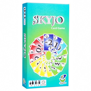 Foreign trade hot skyjo action English version board game family party card game cross-border for cards
