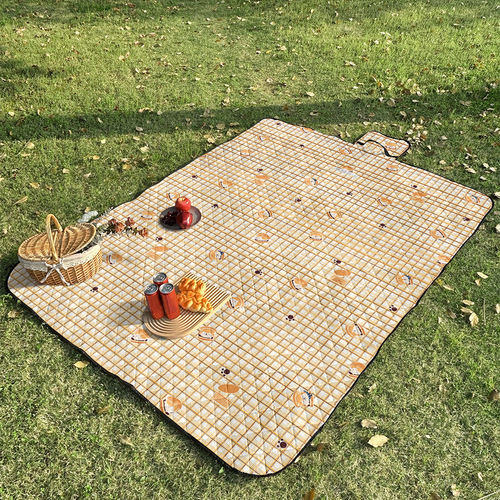 Picnic Mat Waterproof Mat New Ultrasonic Picnic Mat Outdoor Camp Mat Waterproof Portable Thick Picnic Mat