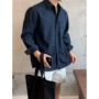 宽松长袖秋季男款衬衣