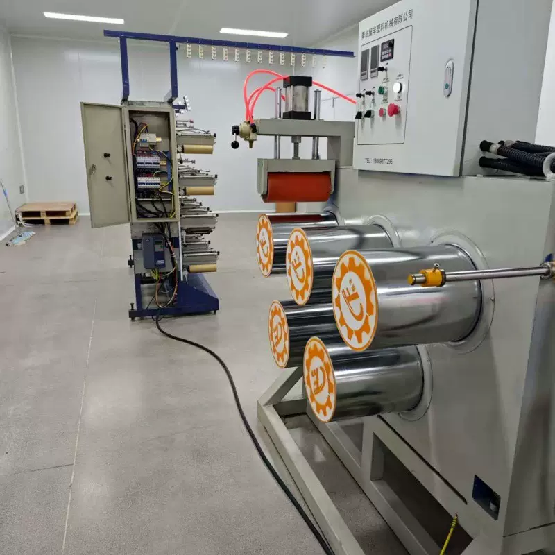 PP/PE/PA条挤出机 扁丝设备生产线 塑料拉丝机生产厂家