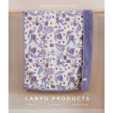 外贸沙发毛毯加厚保暖小毯子午睡毯办公室午休毯单人空调毯批发