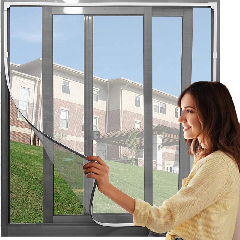 Summer Magnetic Amazon Window Screen, Premium Factory-Made Mosquito-Repellent Screen, Self-Adhesive, Invisible and Simple for Home Use Summer Magnetic Amazon Window Screen, Premium Factory-Made Mosquito-Repellent Screen, Self-Adhesive, Invisible and Simple for Home Use
