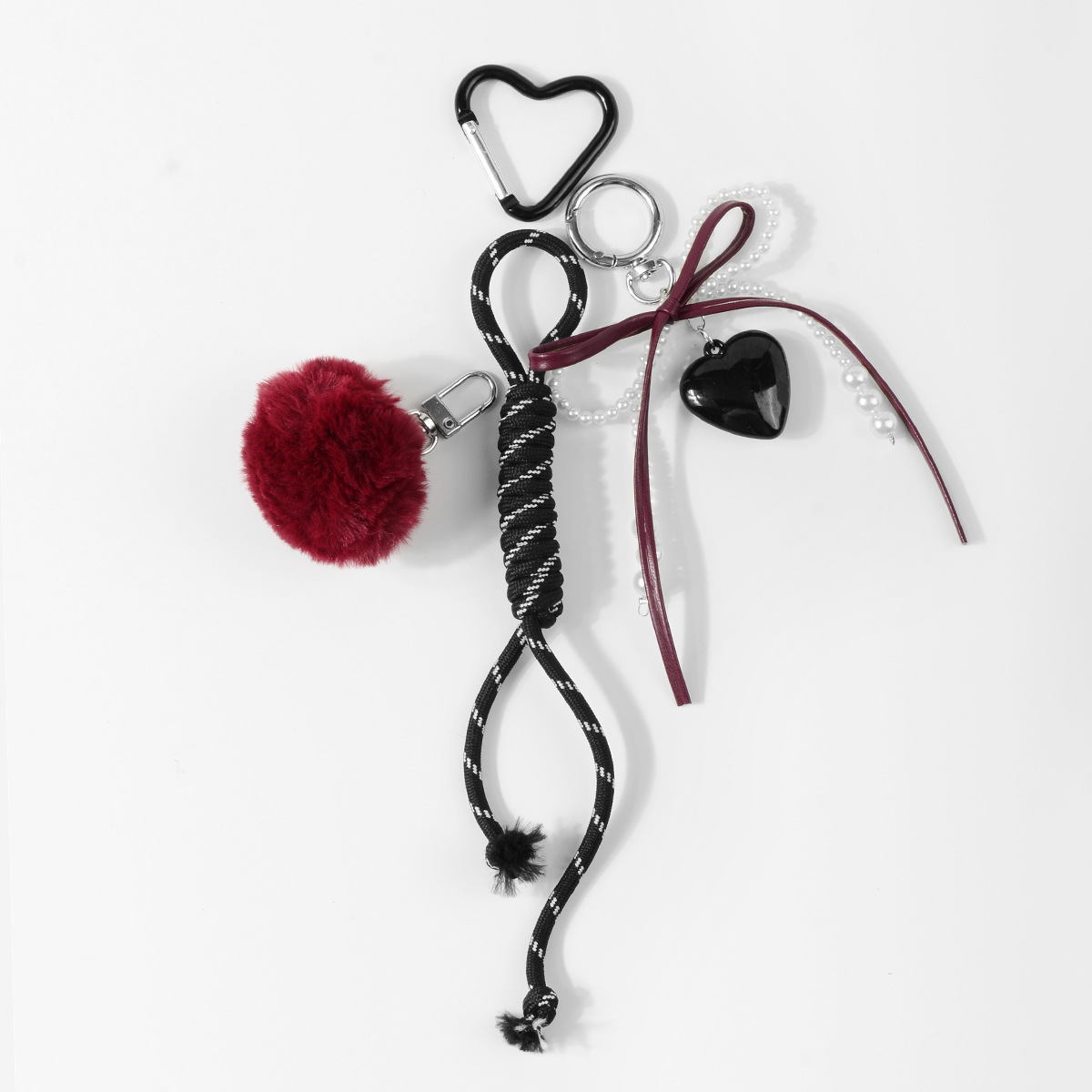 1 Piece Romantic Series Retro Heart Alloy Women's Bag Charms h5 Picture5