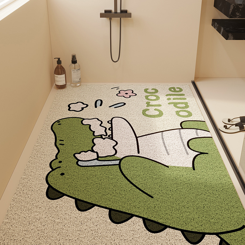 Silk Circle Covered Bathroom Anti-Slip Mat Cuttable Shower Room Children's Bath Foot Mat Drop-Resistant Hollow Draining Mat Silk Circle Covered Bathroom Anti-Slip Mat Cuttable Shower Room Children's Bath Foot Mat Drop-Resistant Hollow Draining Mat