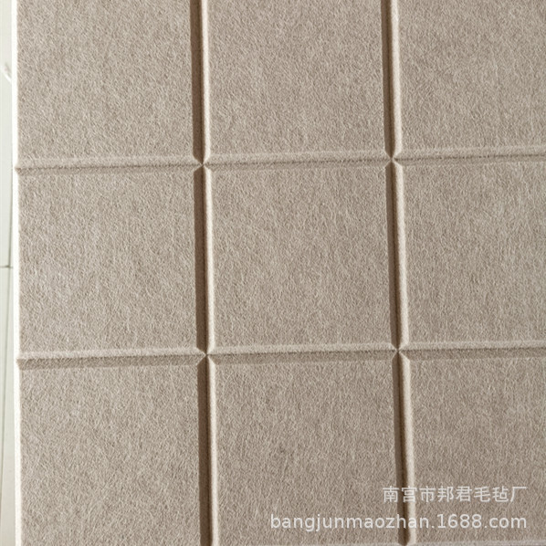 9mm grueso fieltro etiqueta de la pared nueve rejilla tablero de mensajes de Kindergarten trabaja tablero de exhibición de color DIY foto de la pared de fondo